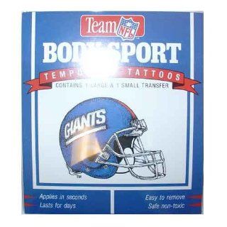 New York Giants Temporary Tattoos 2 Pack Sports