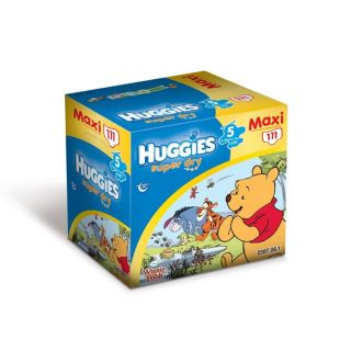 HUGGIES Super Dry Maxi Box Disney T5 Blanc   Achat / Vente COUCHE