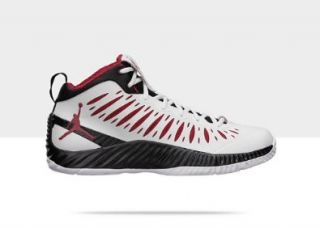 Air Jordan Super.fly White/gym Red Black 528650 101 Sz 10.5 Shoes