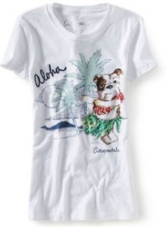 Aeropostale Womens Graphic T Shirt   102   S Clothing
