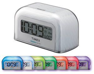 Timex T105WX Color Changing Alarm Clock: Electronics