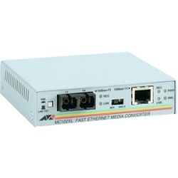 Allied Telesis AT MC102XL 90 Fast Ethernet Media Converter Today: $178