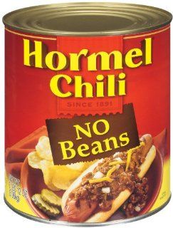 Hormel Chili No Beans, 108 Ounce Grocery & Gourmet Food