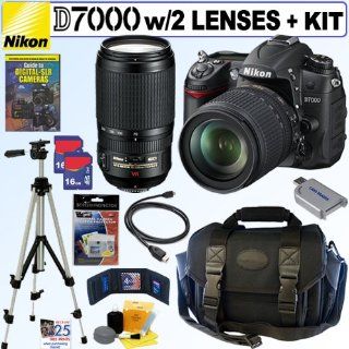 Nikon D7000 16.2MP DX Format CMOS Digital SLR Camera 18