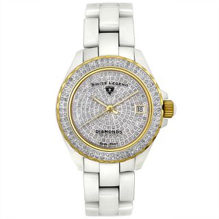 Swiss Legend Womens Bella Two tone Diamond Watch Today $244.99 5.0