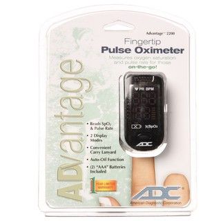 ADC Advantage Digital Fingertip Pulse Oximeter