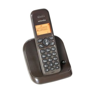 124   chocolat   Achat / Vente TELEPHONE FIXE Telephone DECT Aeris 124