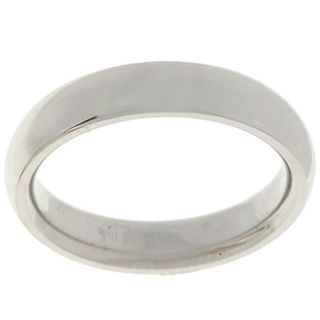 14k White Gold Womens 4 mm Comfort Fit Wedding Band Today $314.99