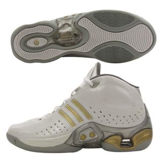 Adidas 1.1 Intelligence Mens White Basketball Shoes