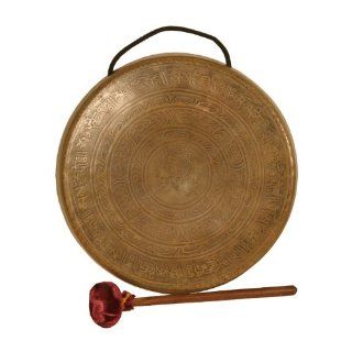 Tibetan Prayer Gong, 11 (28cm), Beater   DOBANI Musical