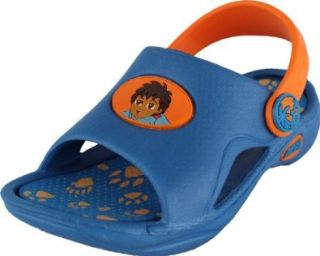 Nickelodeon Go Diego Go Blue/Orange Toddler Sandals 5/6 9/10 Shoes
