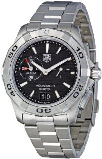 TAG Heuer Mens WAP111Z.BA0831 Aquaracer Black Dial Watch Watches