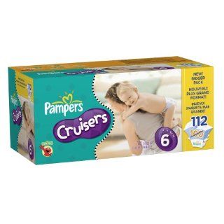 Diapers, Economy Plus Pack, Size 6, 112 Count
