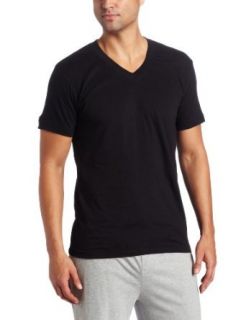 Bottoms Out Mens Sleepwear V Neck T shirt Clothing