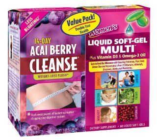 Liquid Soft gel Multi Value Pack, 116 Count: Health & Personal Care