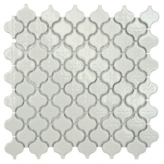 SomerTile Mini White Porcelain Mosaic Tile (Pack of 10) Today $116.99