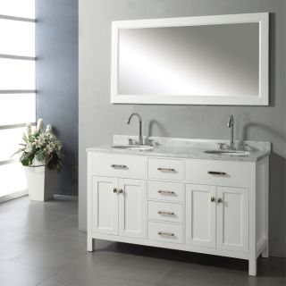 Ashford 60 inch Double sink Bathroom Vanity Set