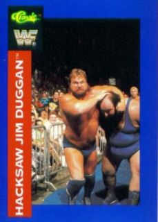 WWF Wrestling Card #116  Hacksaw Jim Duggan