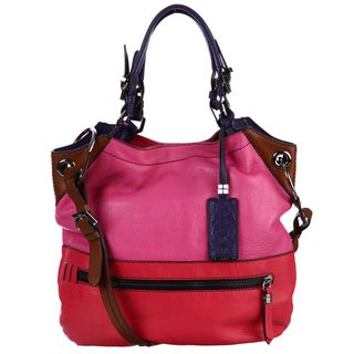 Oryany Sydney Rose Multi Leather Shoulder Bag