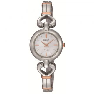 Seiko Womens Stainless Steel Solar Watch Today $112.99