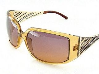 SES 071 D67 Light Orange Swarovsky Sunglasses 61 17 120 Clothing
