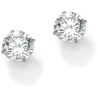 gold cubic zirconia stud earrings msrp $ 136 00 today $ 64 99 off