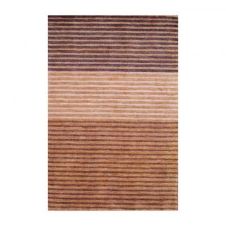 Indo Hand knotted Tibetan Brown Wool Rug (4 x 6) Today: $149.99