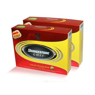 Bridgestone Tour B330 RX Optic Yellow Golf Balls (Case of 24