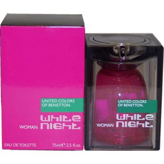 Benetton White Night Womens 2.5 ounce Eau de Toilette Spray