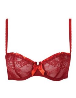 Aubade La Muse Endormie Red French Kiss Half Cup Bra L714