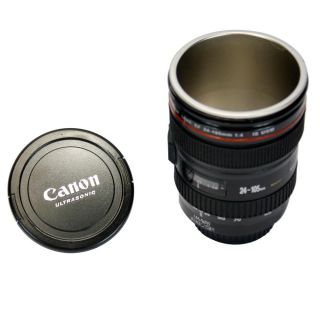 Canon Lens Plastic Coffee Cup Mug