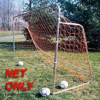 Orange Replacement Nets for Portable Folding Soccer Goal