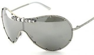 Silver Gray Lens & Ruthenium Pearl Frame Size 99 1 125 Clothing