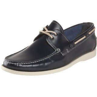 Bally Mens Zellwood 126 Boat,New Blue,7.0 D Shoes