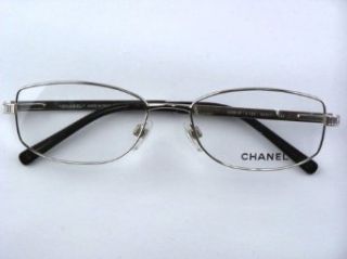 Authentic Chanel 2086 B 2086 B c.124 Silver 54mm Eyeglasses Clothing