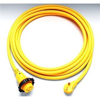 Power Cordset (30 Amp, 125 Volt, 25 Feet, Yellow)