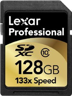 Lexar 128 GB SDXC Flash Memory Card LSD128CRBNA133