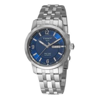 Tissot Mens T Sport PRC 200 Blue Face Automatic Watch