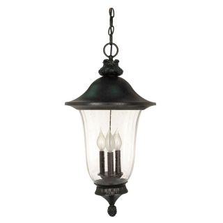 Parisian 3 Light Textured Black Hanging Lantern Today: $119.99