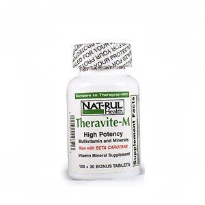 NAT RUL *** Natural Nutrition THERAVITE M 130Tablets