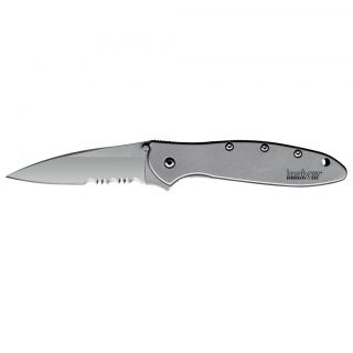Kershaw Leek Serrated Blade Folding Knife
