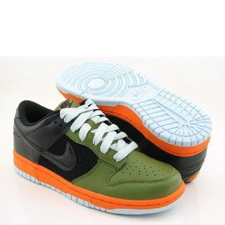 NIKE Dunk Low Green New Lace Up Black, Shoes Womens