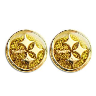 Pittsburgh Steelers Glitter Stud Earrings Today $8.99 4.3 (3 reviews