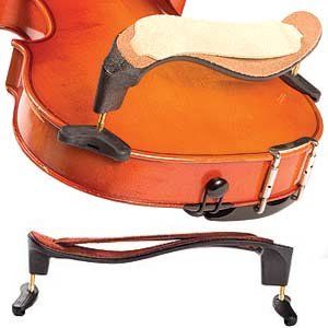 Mach One 3/4 4/4 Violin Shoulder Rest with Leather Comfort