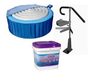 Lifesmart Premium Pack 130 Jet Spa with Remote, Spa Caddy