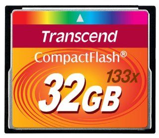 Transcend 32 GB 133x CompactFlash Memory Card TS32GCF133