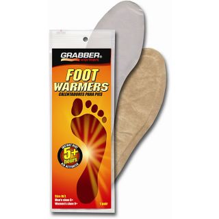 Grabber 5+ Hour Medium/ Large Foot Warmer Insoles (Pack of 30 Pairs
