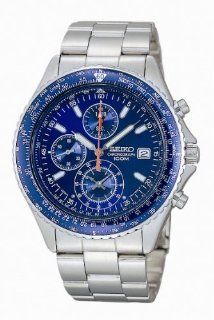 Seiko Aerospace Pilot Slide Rule Chronograph Watch Watches 