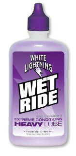 White Lightning Wet Ride Extreme Conditions Heavy Bicycle