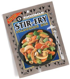 Kikkoman Stir Fry Seasoning Mix, 1 Ounce Packages (Pack of 24) 